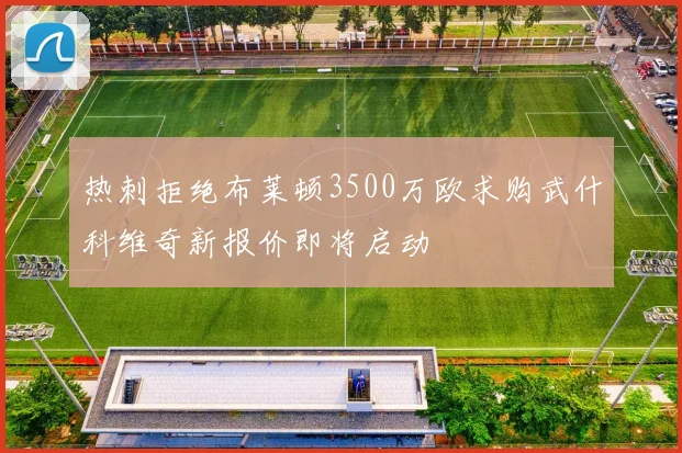 热刺拒绝布莱顿3500万欧求购武什科维奇新报价即将启动