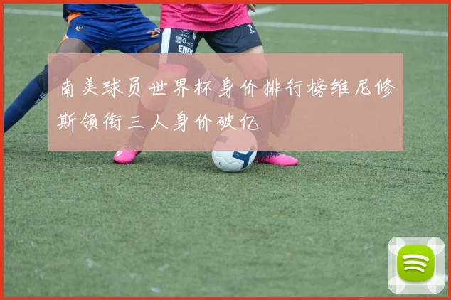 南美球员世界杯身价排行榜维尼修斯领衔三人身价破亿